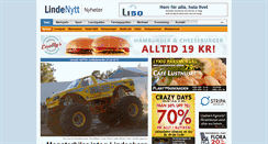 Desktop Screenshot of lindenytt.com